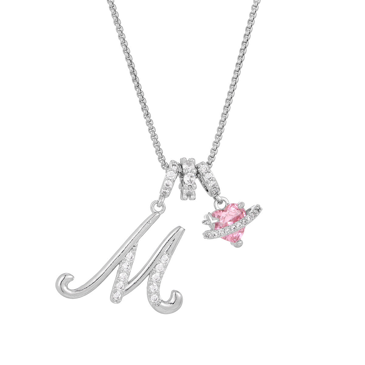 Dopamine English Letter Light Luxury Minority Necklaces