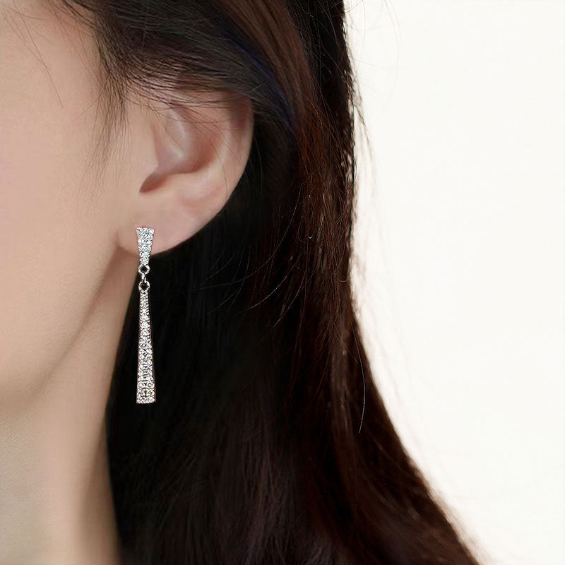 Women's Tassel Korean Style High Sense Light Luxury Minority Sier Rings