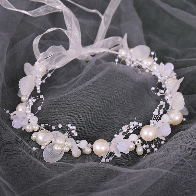 Wedding Wrist Flower Bride Fairy Pearl Mori Style Bridesmaid Sisters Bracelets