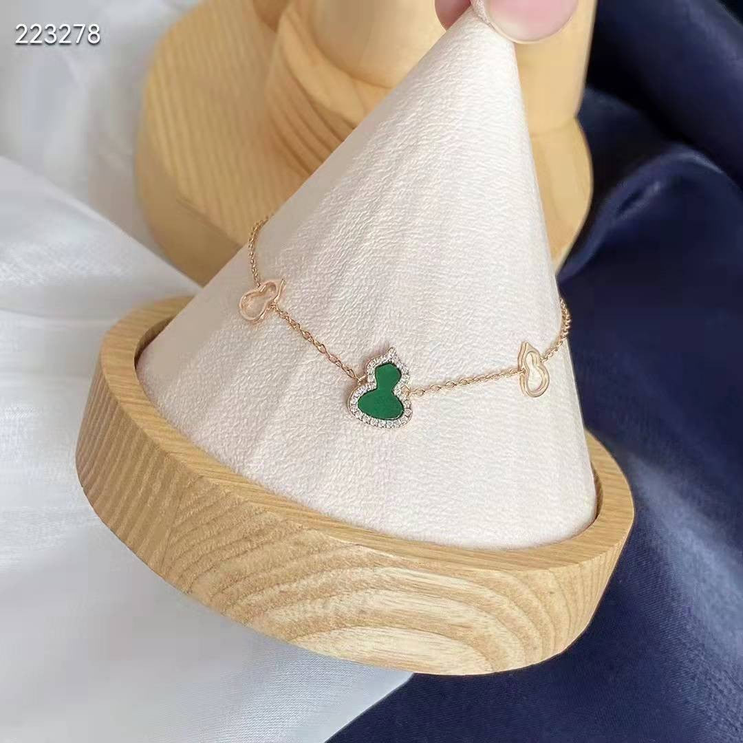 Red Agate Gourd Female Couple Full Rings