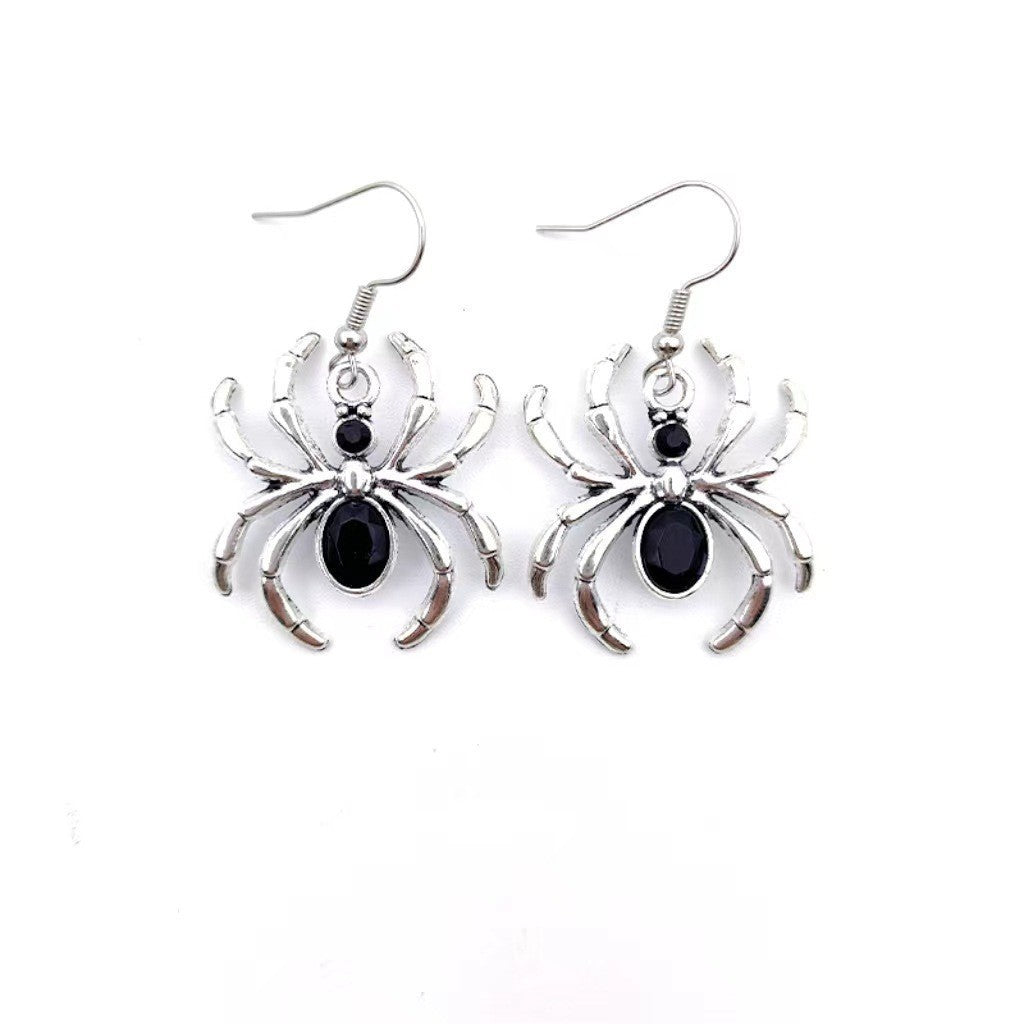 Retro Dark Style Spider Gothic Alloy Pendants