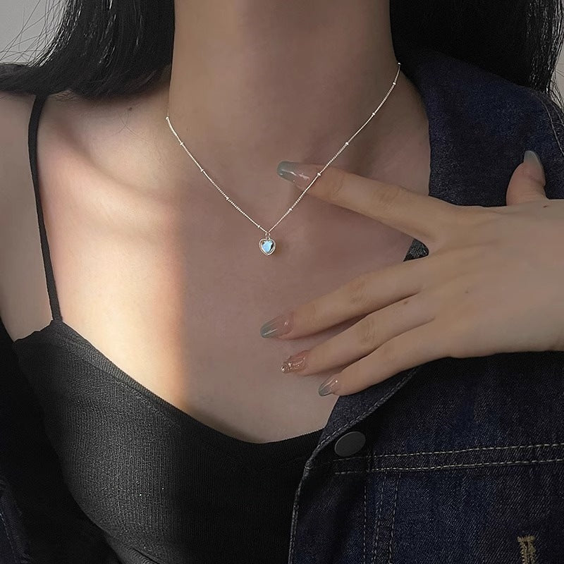 Women's Sier Light Luxury High-grade Design Clavicle Necklaces