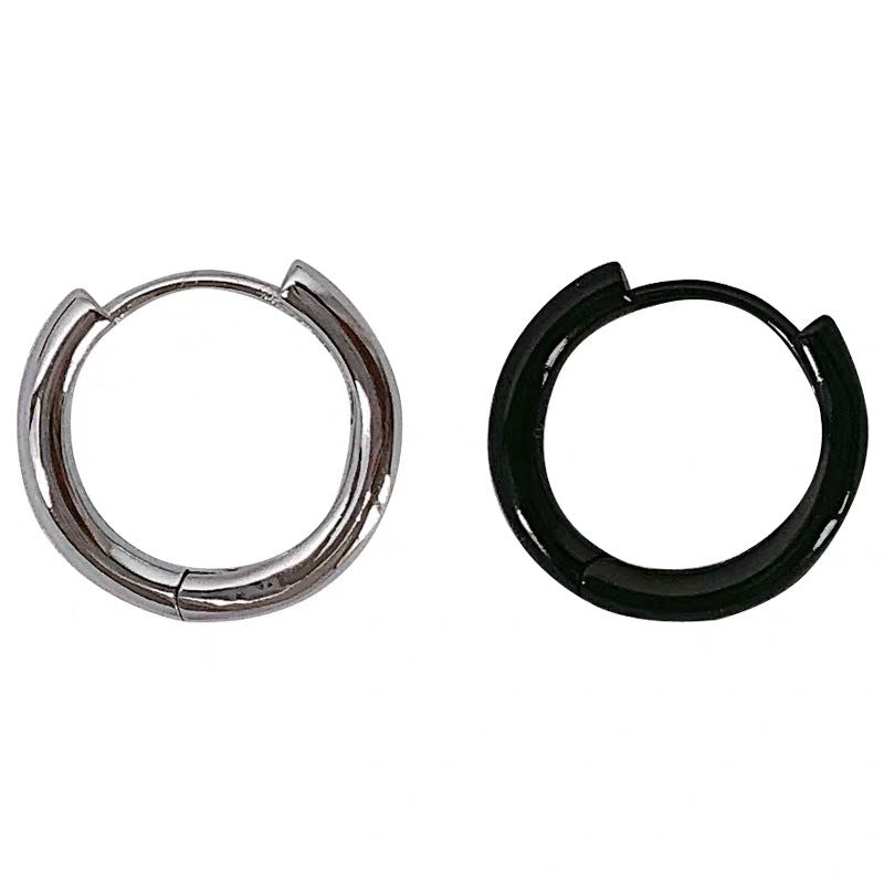 Men's Titanium Steel Trendy Unique Hip Hop Flower Cool Minimalism Rings