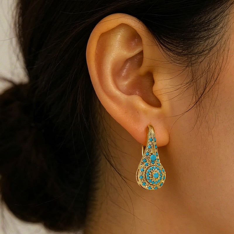 Pretty Women's Retro Fashion Creative Design Stud Earrings