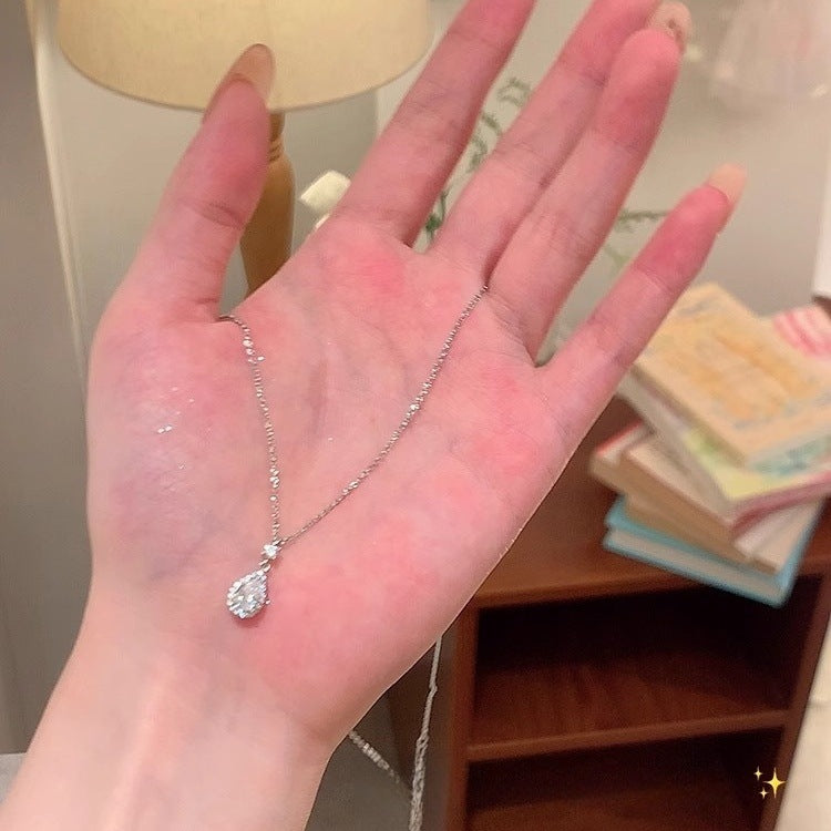 Women's Sier Light Luxury High-grade Design Clavicle Necklaces