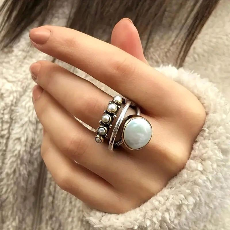 Women's Casual Vintage Simple Exaggerated Unique Rings