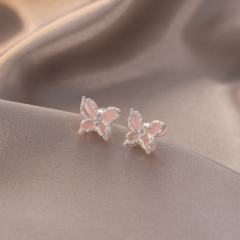 Women's Needle High-grade Super Flash Zircon Light Luxury Refined Grace Earrings
