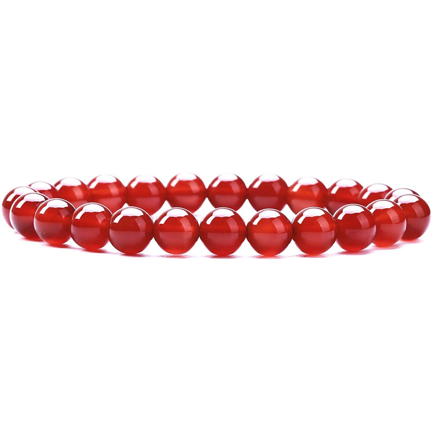 Red Agate Vintage Crystal Natural Tiger Eye Bracelet