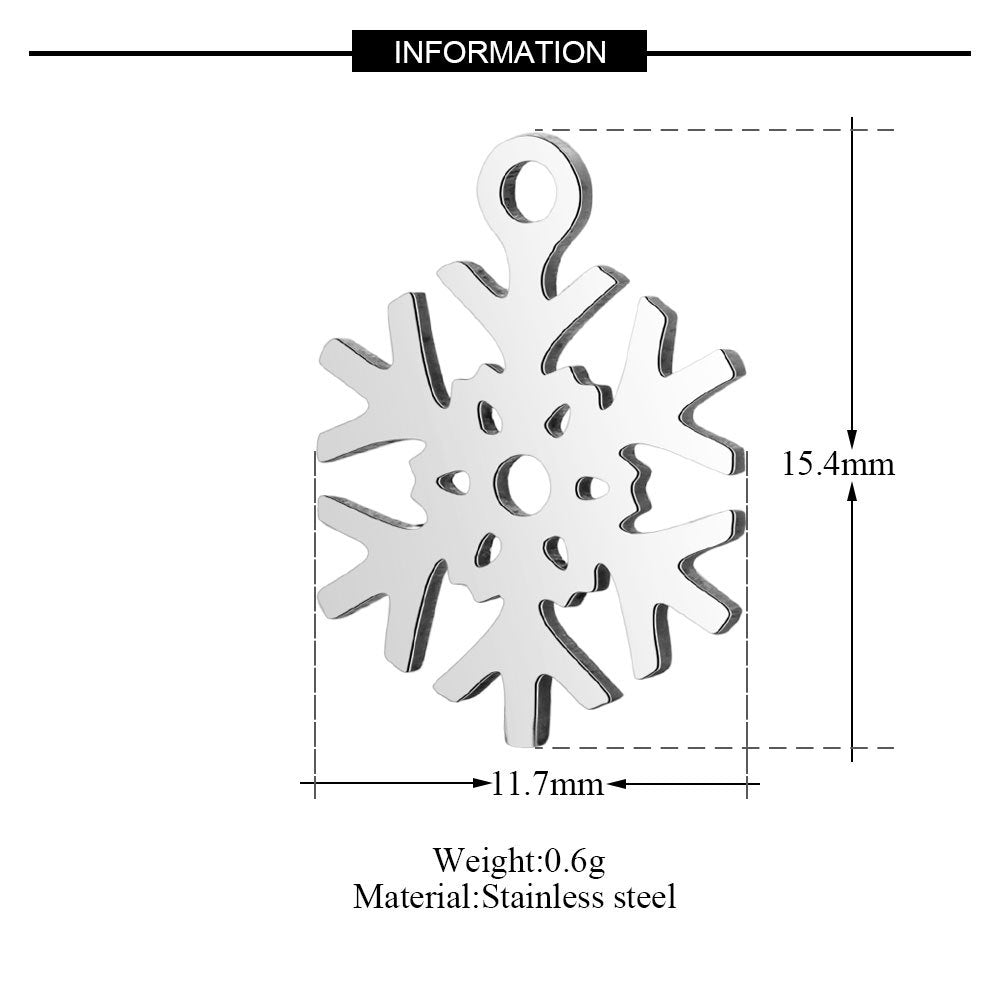 Cross Four-leaf Clover Penguin Snowflake Butterfly Pendants