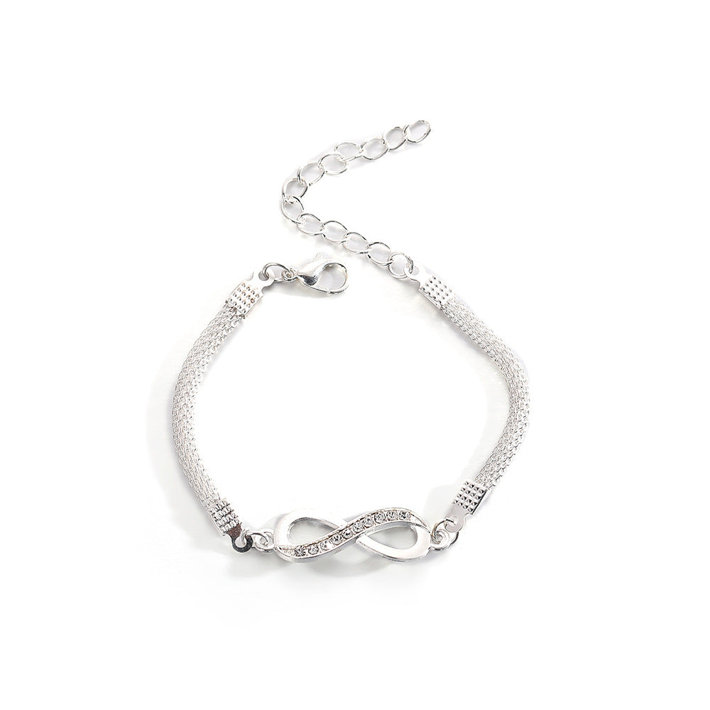 Personality Trend Creative Diamond Advanced Simple Bracelets