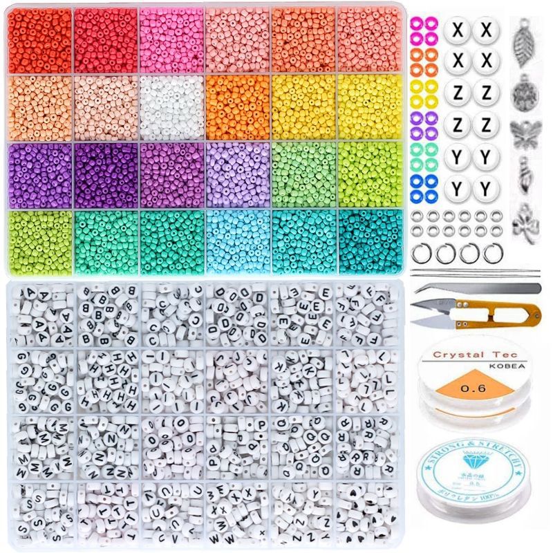 Beads Micro Glass Bead Solid Color Scattered Jewelry Accessories