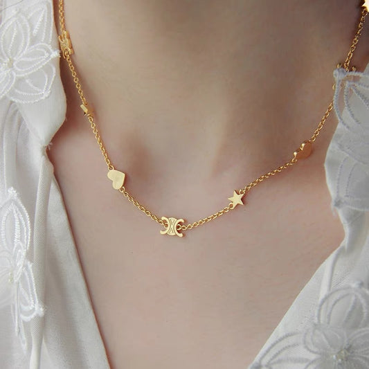 Women's Arc For Trendy Light Luxury Minority Necklaces