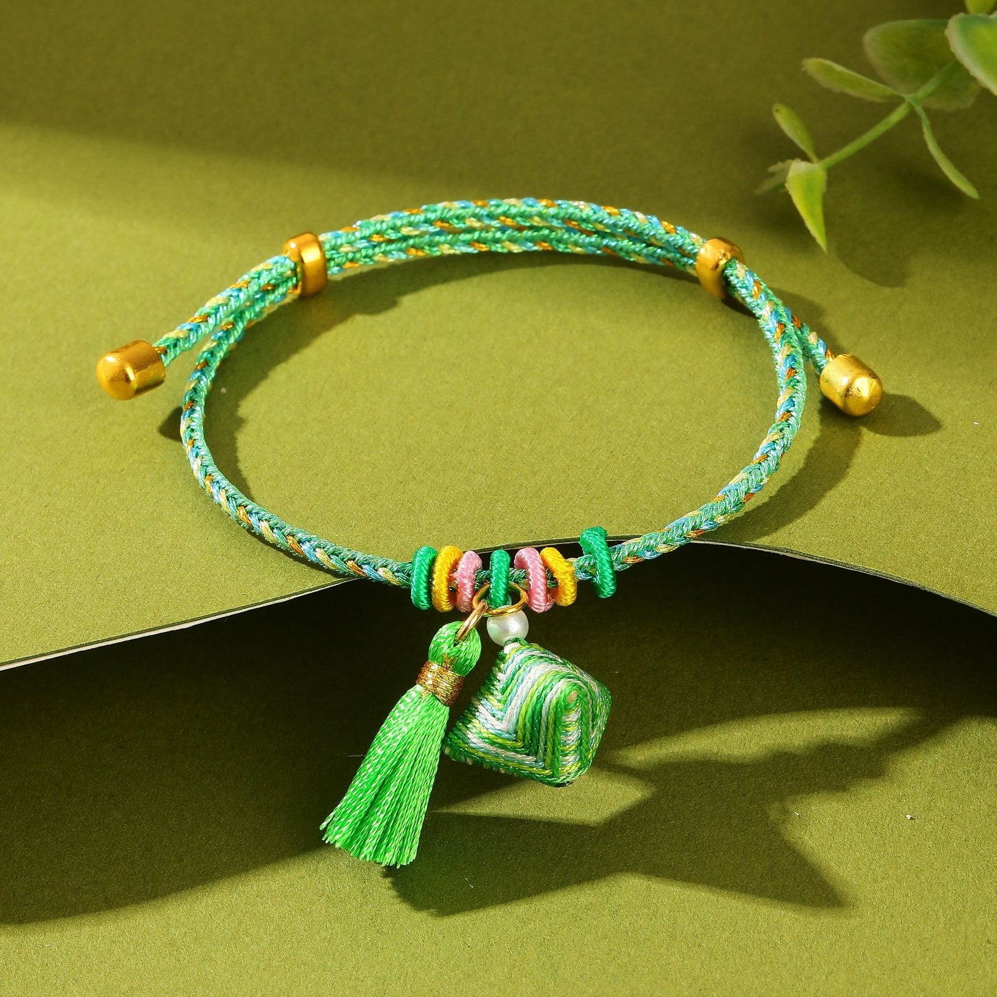 Children's Dragon Boat Festival Colorful Rope Carrying Strap Hand-woven Tiger Sachet Bracelets