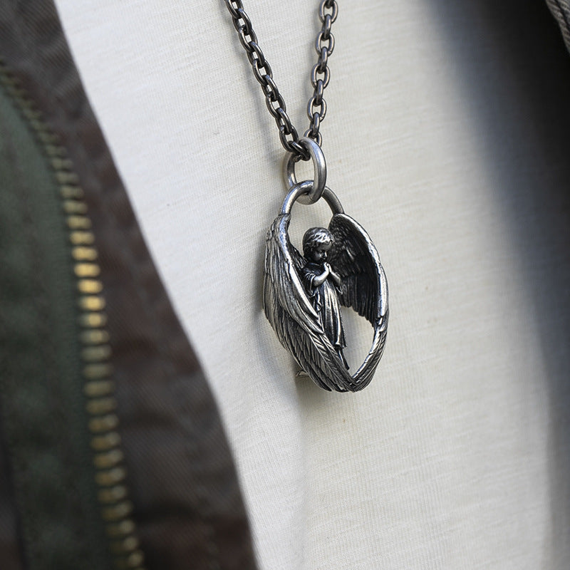 Punk Star Bone Saturn Halo Hipster With Personality Fashion Skull Pendants