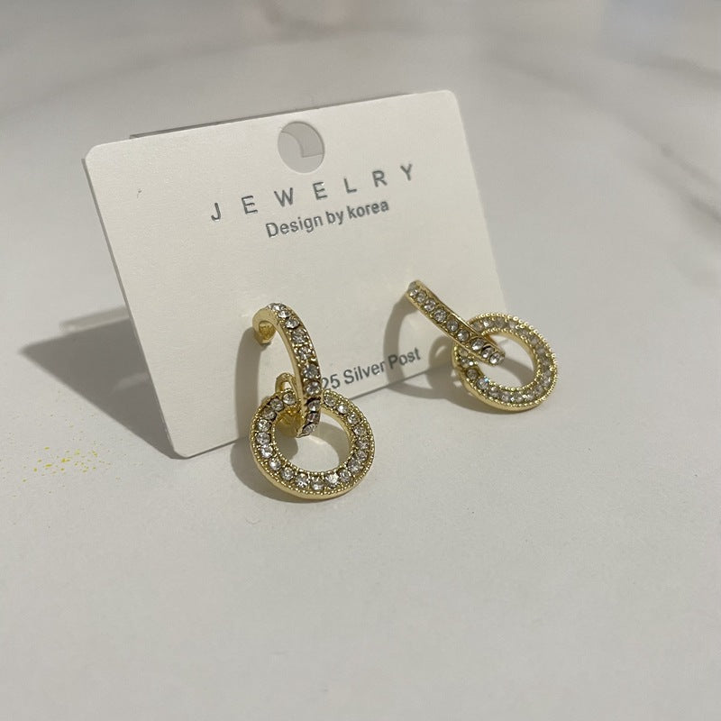 Women's Like That Temperamental Personalized For Exquisite Super Fairy Small Stud Earrings