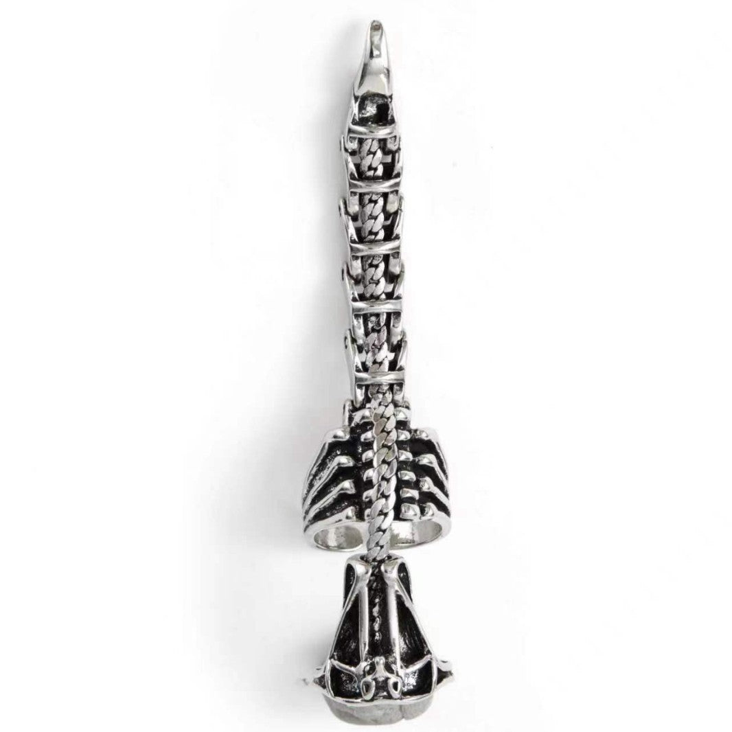 Men's Retro Scorpion Movable Personality Punk Hip Rings