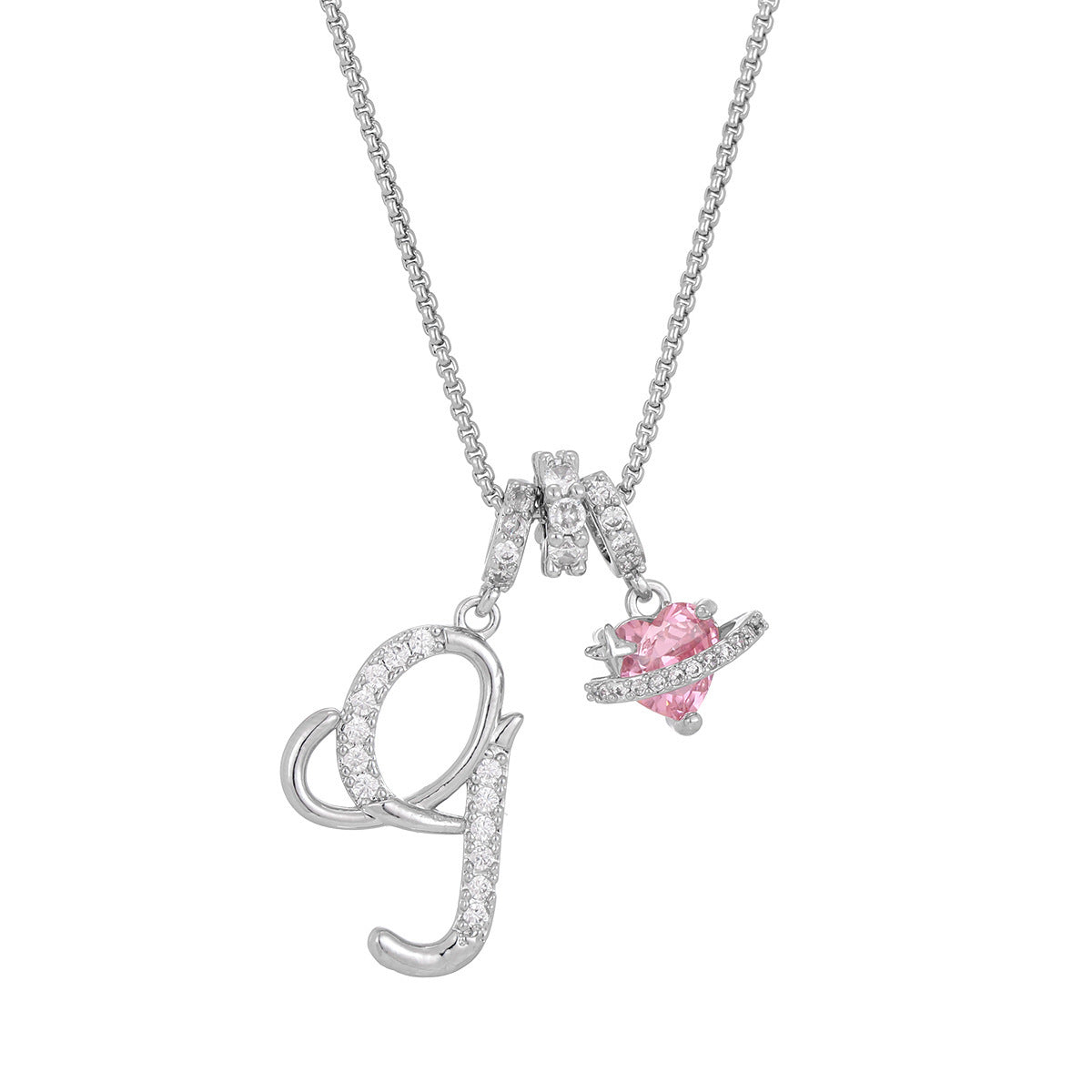 Dopamine English Letter Light Luxury Minority Necklaces