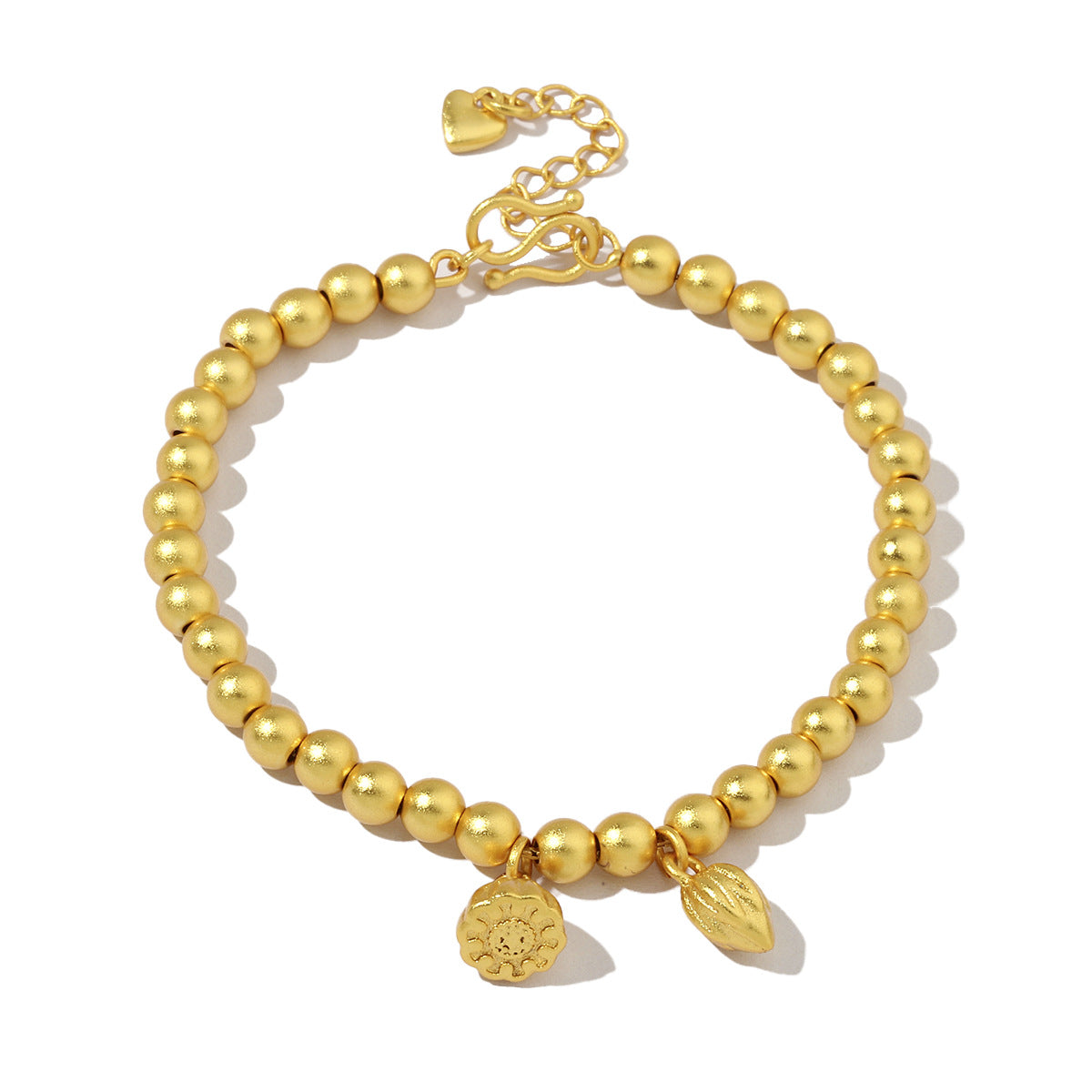 Quality Gold-plated Color Protection 2 Safe Joy Love Heart Bracelets