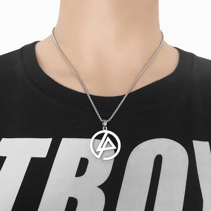 Men's Street Rock Female Neutral Hip Hop Titanium Pendants