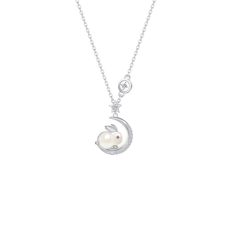 Female Light Luxury Minority Rabbit Life Necklace