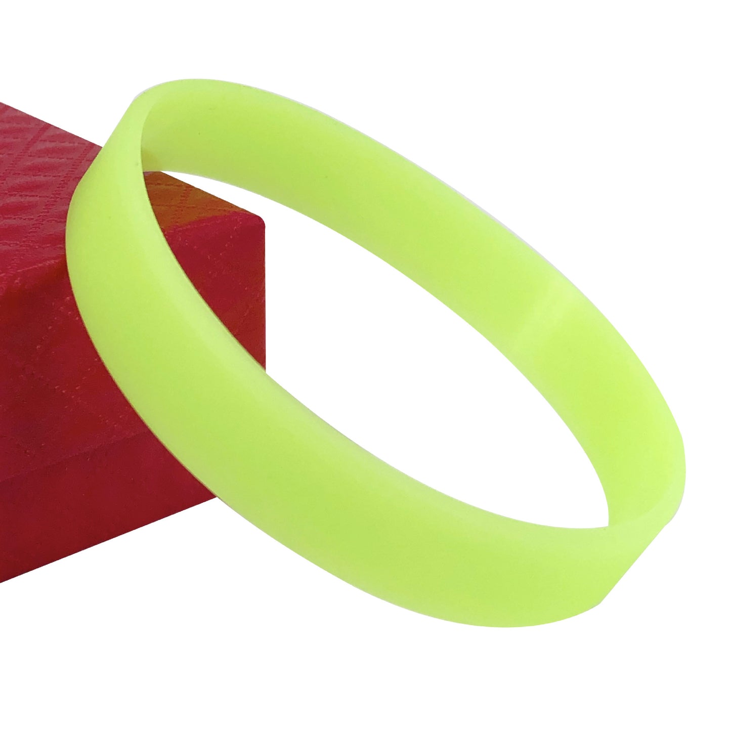 Children's Luminous Silicone Adult Fashion Sports Fluorescent Wristband Solid Bracelet