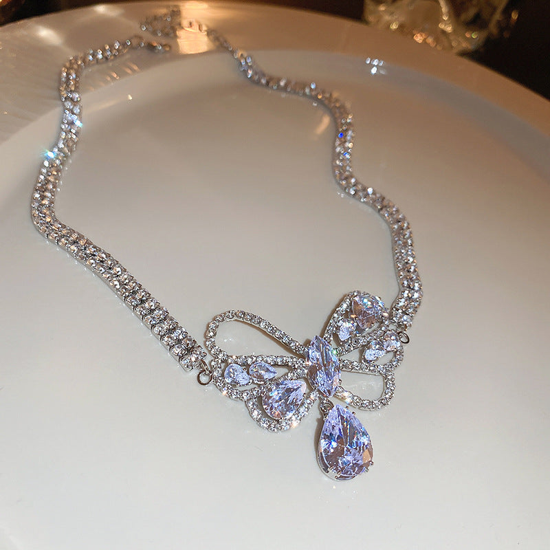 Palace Style Temperamental Minority Clavicle Chain Light Necklaces