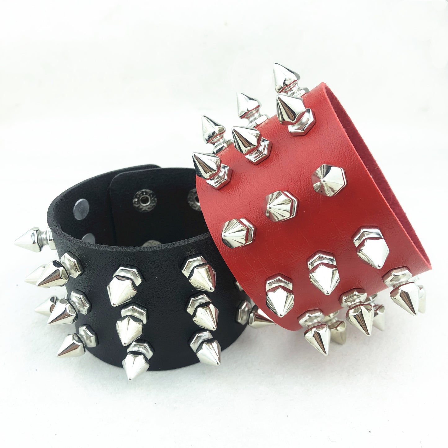 Street Dance Pointed Rivet Rows Splendid Trendy Punk Bracelet