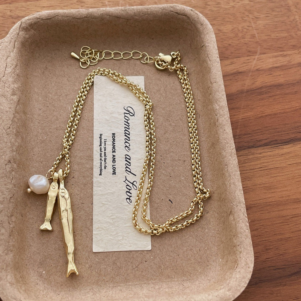 Fashion High Sense Versatile Personality Clavicle Necklaces