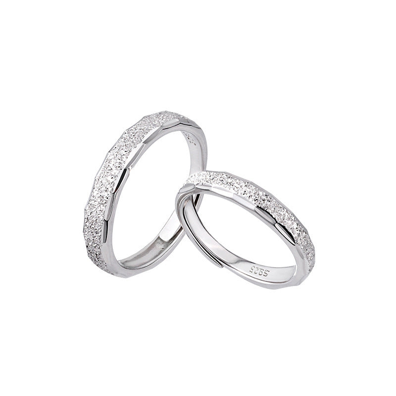 Star River Brilliant Couple Personality Starry Pair Ring