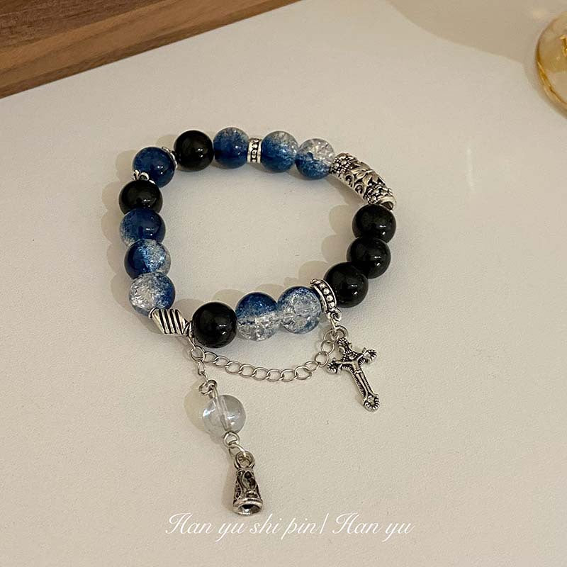 Derived Stray Two-dimensional Celebrity Impression Beaded Personality Bracelet