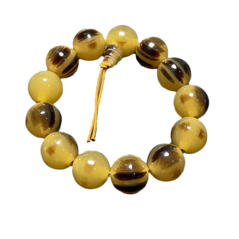 Live Streaming Imitation Horn Couple Beads Ethnic Style Antelope Bracelet