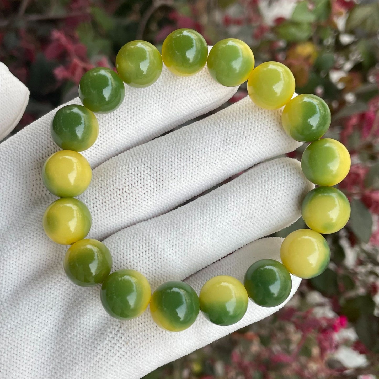 Bodhi Candy Color Single Circle Pliable Temperament High Throw Three Bracelets
