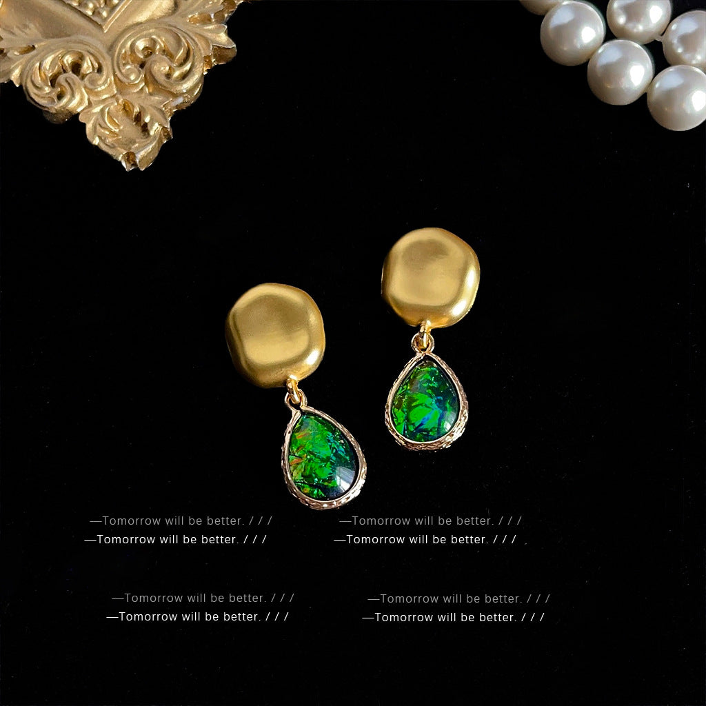 Retro High-grade Special Interest Light Luxury Earrings