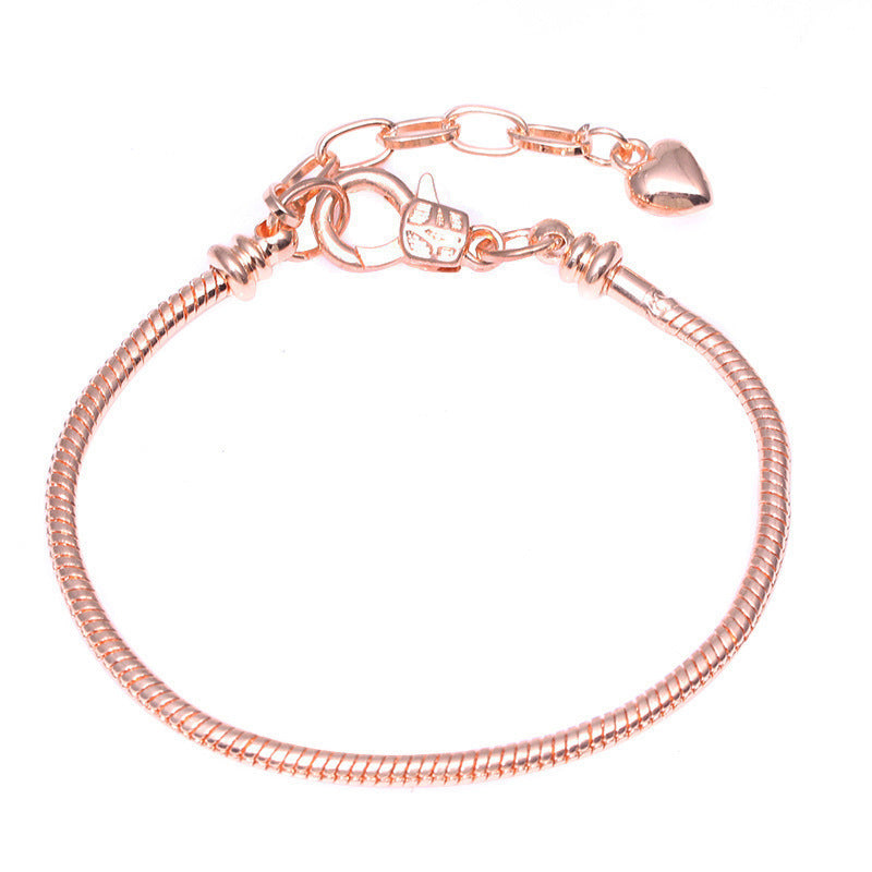 Classic Snake Bone Handmade Basic Chain Bracelets