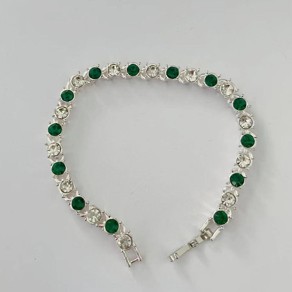 Women's Style Simple Color Diamond Light Luxury Bracelet