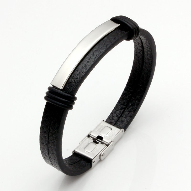 Writing Handmade Retro Woven Leather Popular Bracelets