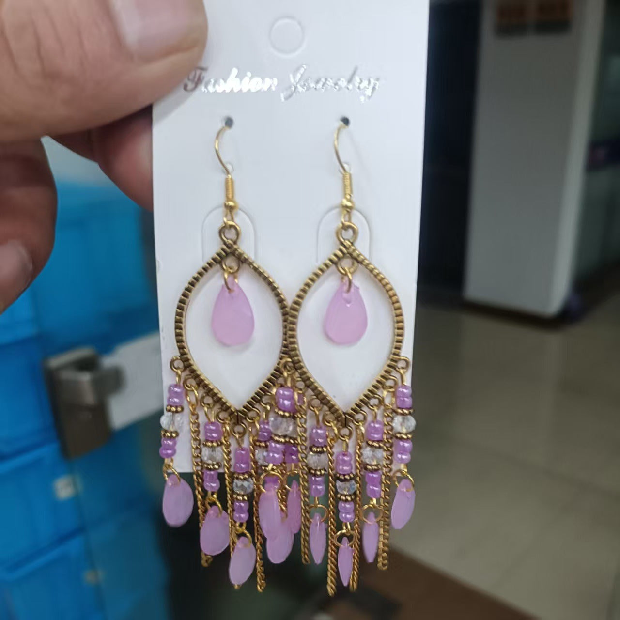 Beautiful Bohemian Ethnic Eardrops Your Daisy Rings