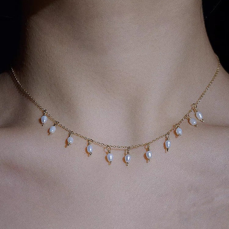 Sense Niche Clavicle Chain Female Slightly Luxury Necklaces