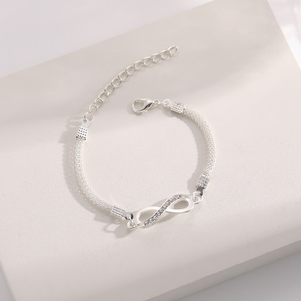Personality Trend Creative Diamond Advanced Simple Bracelets