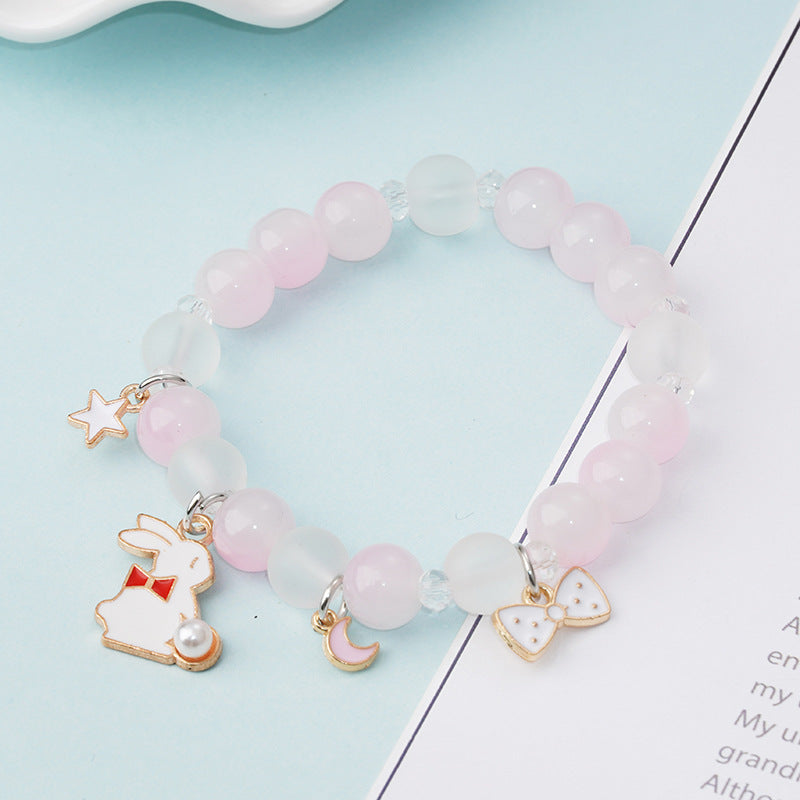 Korean Style Graceful Cute Crystal String Bracelet