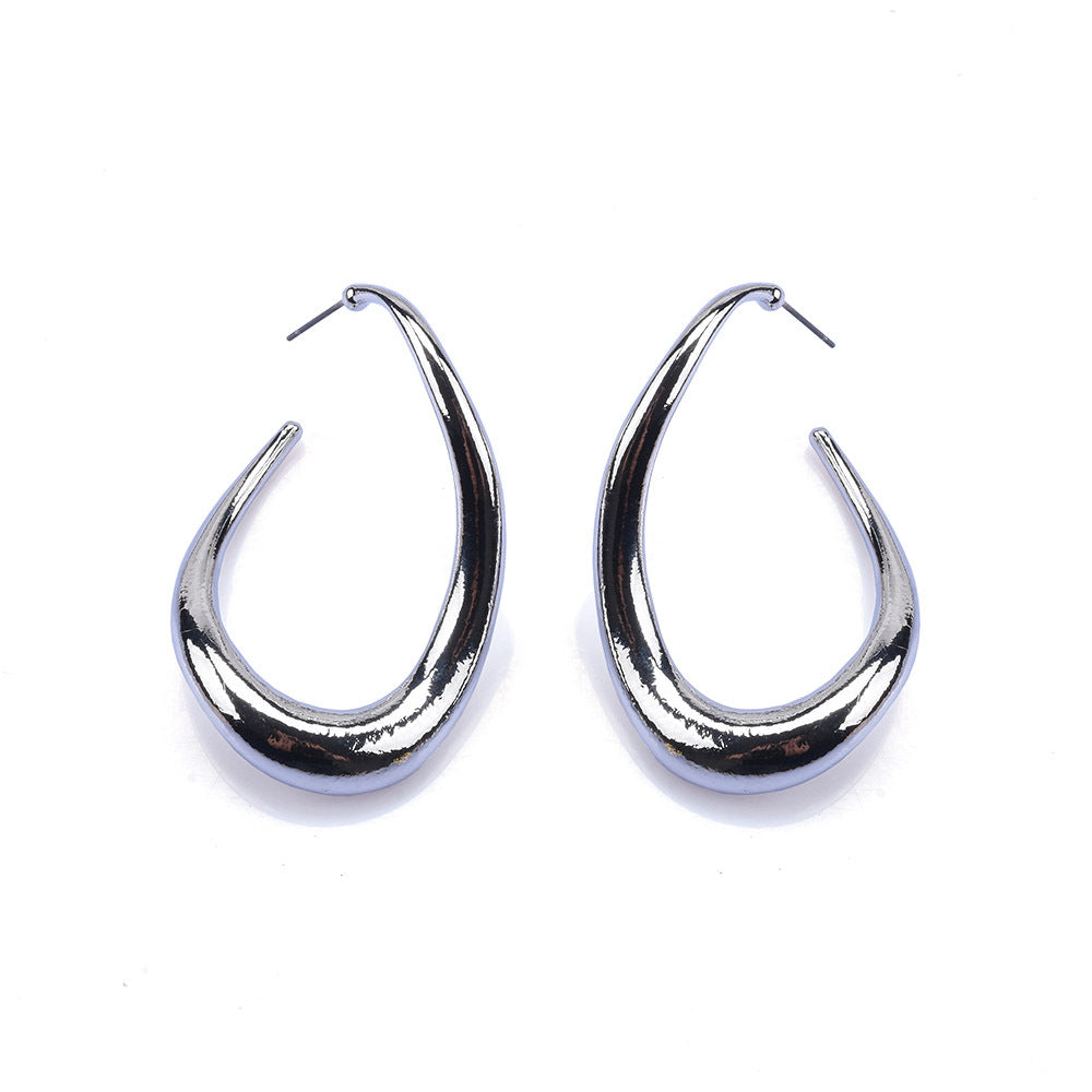 Women's Metal Alloy Exaggerated Trendy Geometric Style Earrings