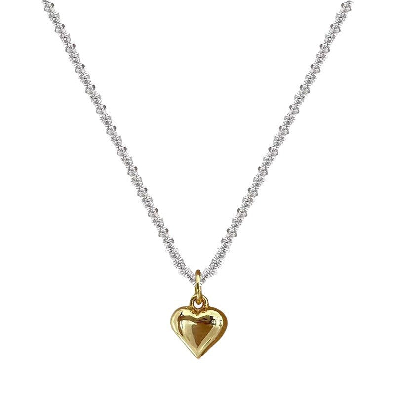 Small Pieces Of Sier Snake-shaped Clavicle Chain Necklaces