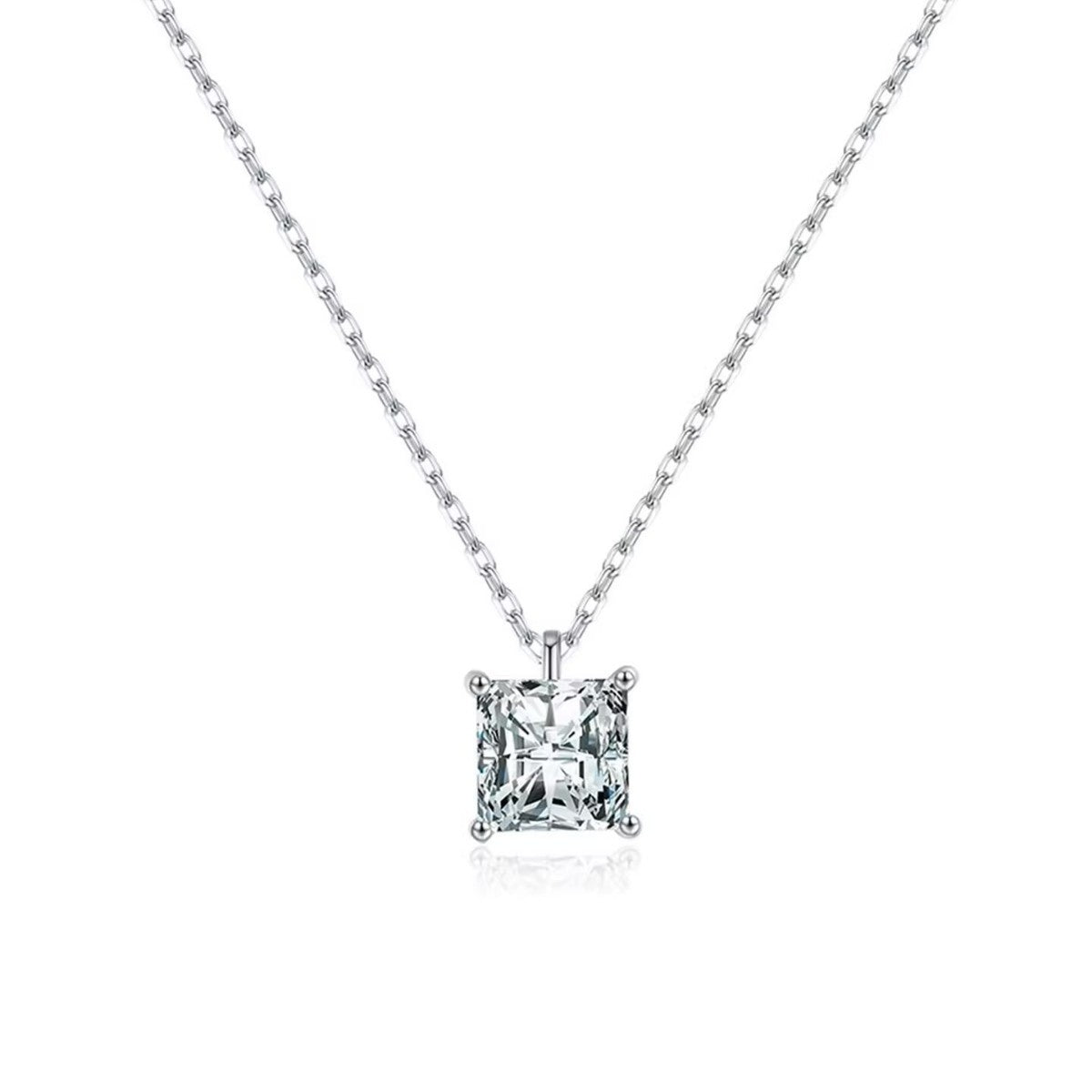 Ocean Heart Female With Hearts Clavicle Chain Necklace