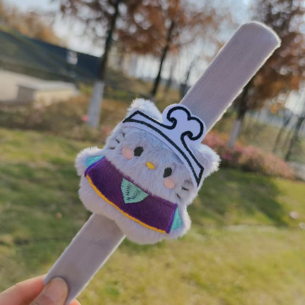 Children's Plush Holiday Gifts Present Wrist Strap Bracelet