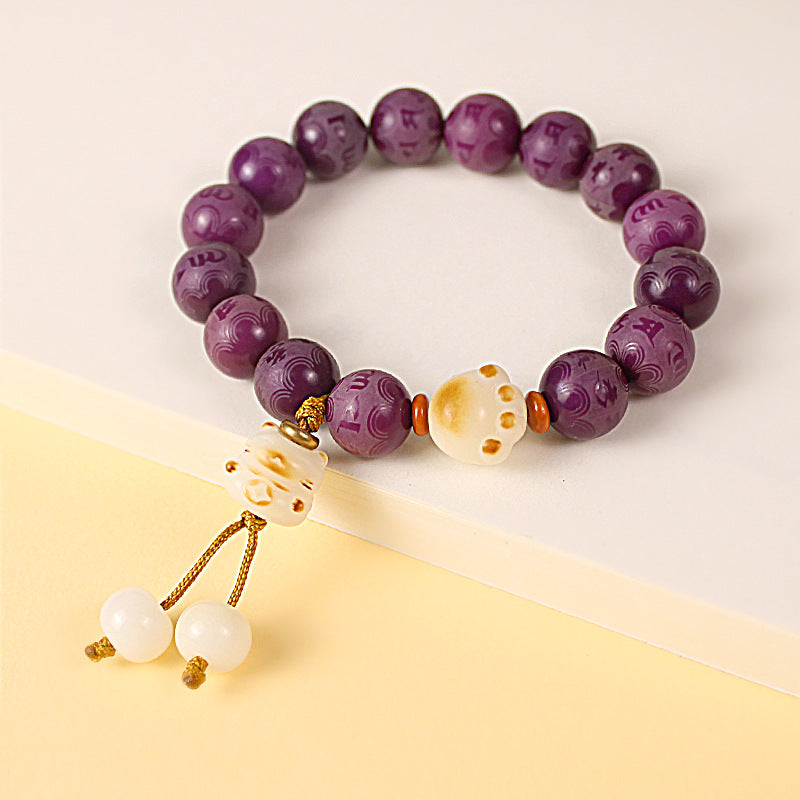 Bodhi Candy Color Single Circle Pliable Temperament High Throw Three Bracelets