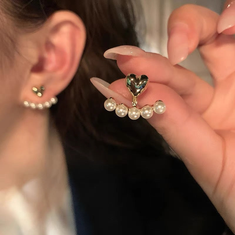 Women's Pearl French Minority Retro Affordable Luxury Stud Earrings