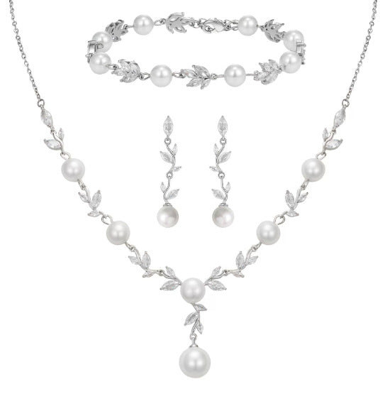 Unique Classic Stylish Cool Diamond Alloy Jewelry Set