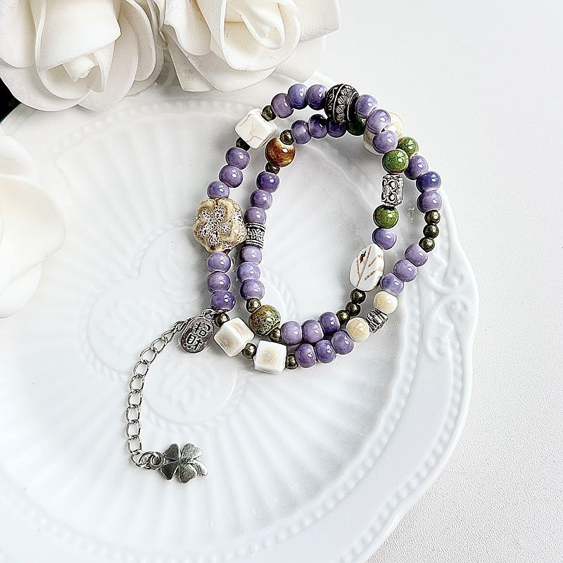 Women's Artistic Crafts Woven Chinese Style Girlfriends Bracelets