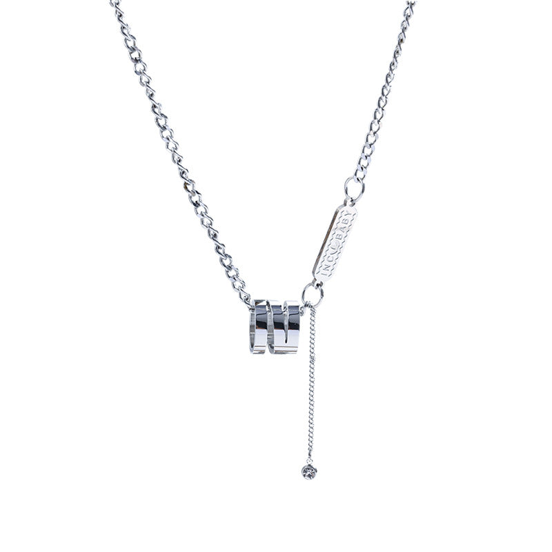Women's Sweater For Design Hip Hop Sweet Cool Titanium Steel No Necklace