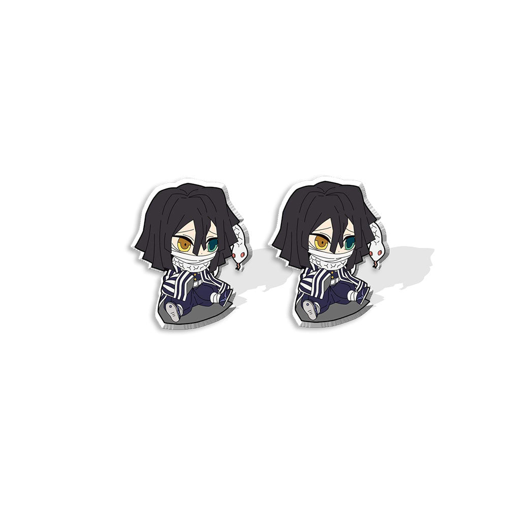 No Anime Secondary Acrylic Heat Shrinkable Sheet Rings